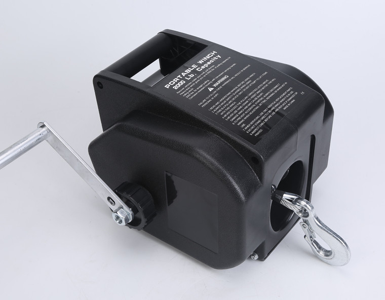 Torno eléctrico remolcador remoto portátil 6ft/Min del remolque del tirón de 2000LB 12V